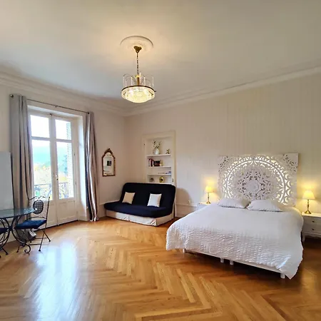 Appartement Grand Studio 38m2 Dans Ancien Palace Avec Piscine Et Place De Parking Privée