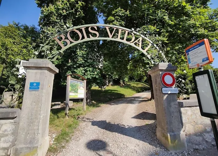 Grand Studio 38m2 Dans Ancien Palace Avec Piscine Et Place De Parking Privee アパート エクスレバン